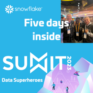 ive Days inside Snowflake Summit 2023 - Data Superheroes