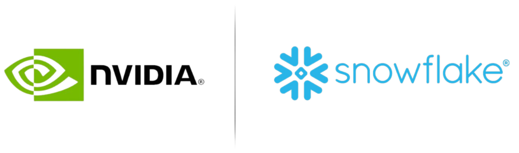 NVDIA and Snowflake logo