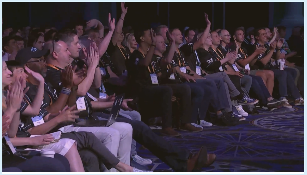 Special thanks to the Data Superheroes whom were provide front row seats at the Builder Keynote