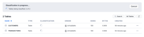 Classify and Tag Sensitive Data in Progress