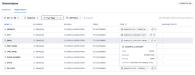 Snowflake Data Governance dashboard - Detail